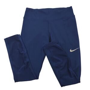 Nike Dri-Fit Blue Leggings, Size XS